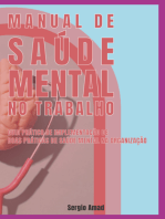 Manual De Saúde Mental No Trabalho