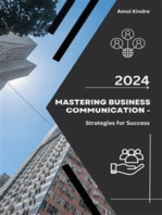 Mastering Business Communication -: Strategies for Success