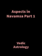 Aspects in Navamsa Part 1: Vedic Astrology