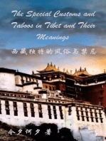 The Special Customs and Taboos in Tibet and Their Meanings