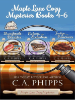 Maple Lane Cozy Mysteries Books 4 - 6: Maple Lane Mysteries