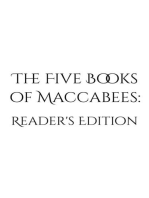 The Five Books of Maccabees: Reader's Edition
