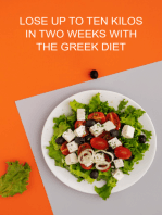 Lose Up To Ten Kilos In Two Weeks With The Greek Diet