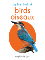 My First Book of Birds (English - Francais)
