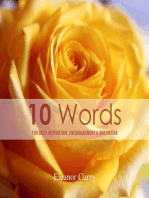 10 Words: For Daily Inspiration, Encouragement & Motivation