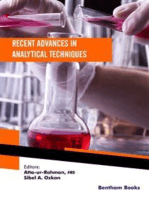 Recent Advances in Analytical Techniques: Volume 5