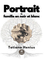 Portrait de famille en noir et blanc