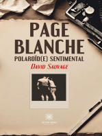 Page blanche: Polaroïd(e) sentimental