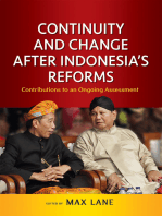 Continuity and Change after Indonesia’s Reforms: Contributions to an Ongoing Assessment