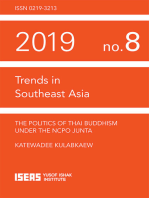 The Politics of Thai Buddhism under the NCPO Junta