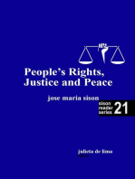 On People's Rights, Justice, and Peace