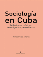 Sociología en Cuba. Reflexiones teóricas, investigación y enseñanza
