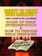 Ready to Teach Bible Messages 1: Ready to Teach Bible Messages, #1