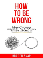How To Be Wrong