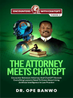 The Attorney Meets ChatGPT: Encounters With ChatGPT Series, #3