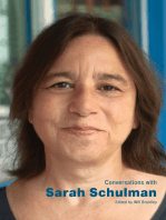 Conversations with Sarah Schulman
