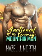 Auctioned To The Grumpy Mountain Man: Men of Bearclaw Ridge, #2