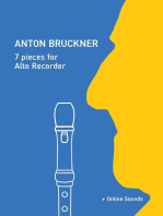 Anton Bruckner - 7 pieces for Alto Recorder
