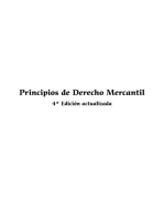 Principios de Derecho Mercantil (4ª Edición Actualizada)