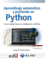 Aprendizaje automático y profundo en Python
