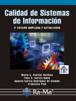 Calidad de Sistemas de Información (3ª edición ampliada y actualizada)