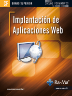 Implantación de aplicaciones web (GRADO SUP.)