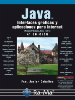 JAVA. Interfaces gráficas y aplicaciones para Internet (4ª Edición)
