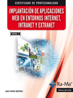 Implantación de aplicaciones web en entornos internet, intranet y extranet (MF0493_3)