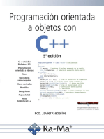 Programación orientada a objetos con C++ (5ª edición)