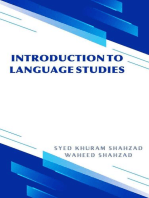 Introduction to Language Studies