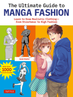 Ultimate Guide to Manga Fashion: Learn to Draw Realistic Clothing--from Streetwear to High Fashion (with over 1000 illustrations)