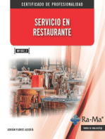 Servicio en Restaurante (MF1052_2)