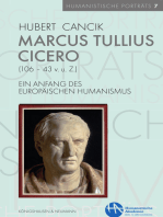 Marcus Tullius Cicero (106–43 v. u. Z.): Ein Anfang des europäischen Humanismus
