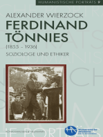 Ferdinand Tönnies (1855–1936): Soziologe und Ethiker