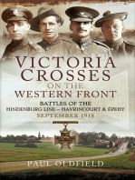 Victoria Crosses on the Western Front: Battles of the Hindenburg Line—Havrincourt & Épehy, September 1918