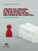 Abuso da Minoria e Seus Impactos na Efetividade da Recuperação Judicial