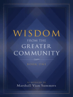 Wisdom from the Greater Community: Book One