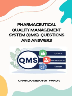 Pharmaceutical Quality Management System (QMS) Questions and Answers