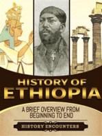 History of Ethiopia: A Brief Overview from Beginning to the End