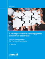 Landespersonalvertretungsgesetz Nordrhein-Westfalen: Vorschriftensammlung für Praxis und Ausbildung