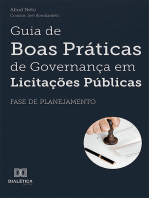 Guia de Boas Práticas de Governança em Licitações Públicas:  fase de planejamento