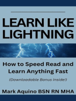 Learn Like Lightning