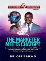 The Marketer Meets ChatGPT: Encounters With ChatGPT Series, #1