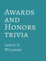 Awards and Honors Trivia