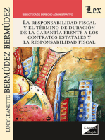 Responsabilidad fiscal y el término de duración de la garantía frente a los contratos estatales y la responsabilidad fiscal