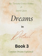 Dreams in Detail Book 3: Dreams in Detail, #3