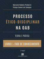 Processo Ético-Disciplinar na OAB: Livro 1 - Fase de Conhecimento