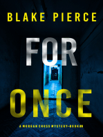For Once (A Morgan Cross FBI Suspense Thriller—Book Eight)