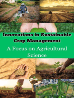 Innovations in Sustainable Crop Management : A Focus on Agricultural Science