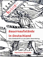 Bauernaufstände in Deutschland - Denkschrift zu 500 Jahre Bauernkrieg